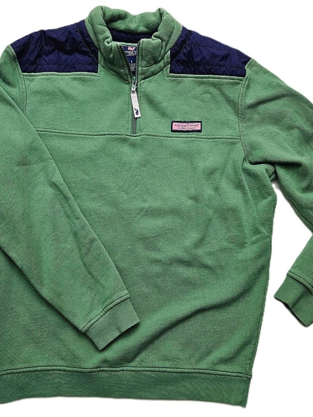 Vineyard Vines Men's Quarter-Zip Pullover Sweatshirt – Size Small